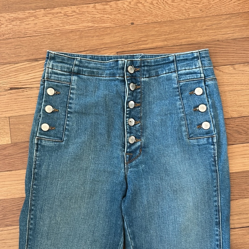 J Brand Natasha high waist crop denim Jean - Picture 4 of 9